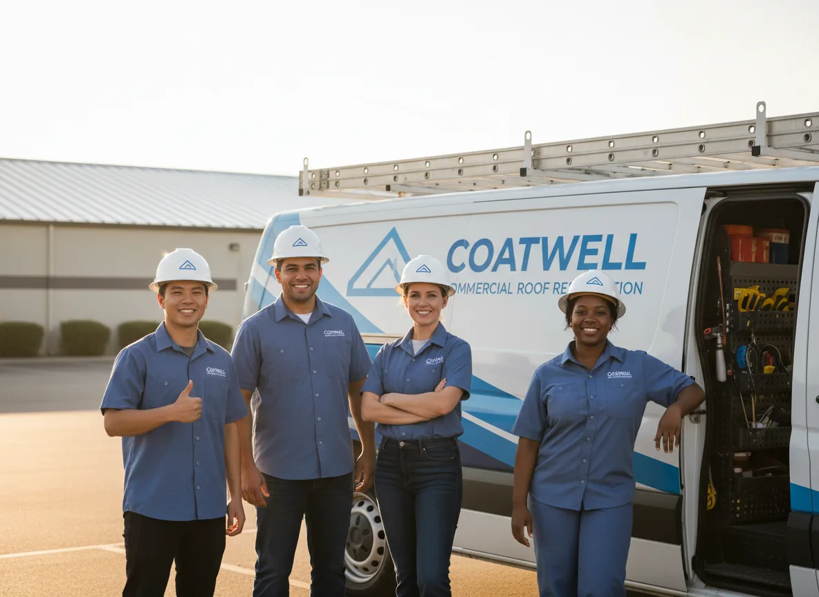 Commercial roof coating company in Landers, CA